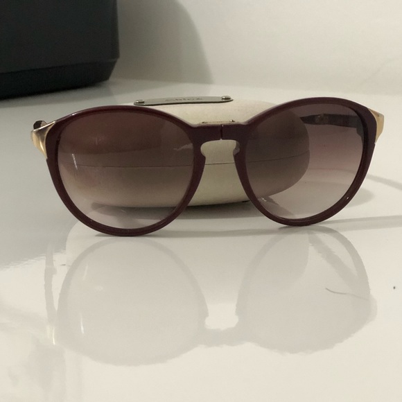 chloe foldable sunglasses
